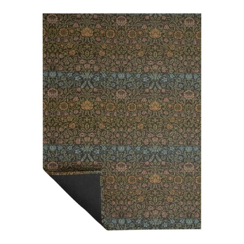 Chilewich William Morris Woven Floor Mat, Dark Multi