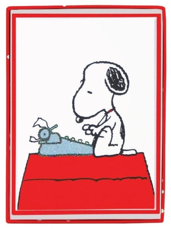 Peanuts™ Typewriter Boxed Greeting Cards, Box of 16