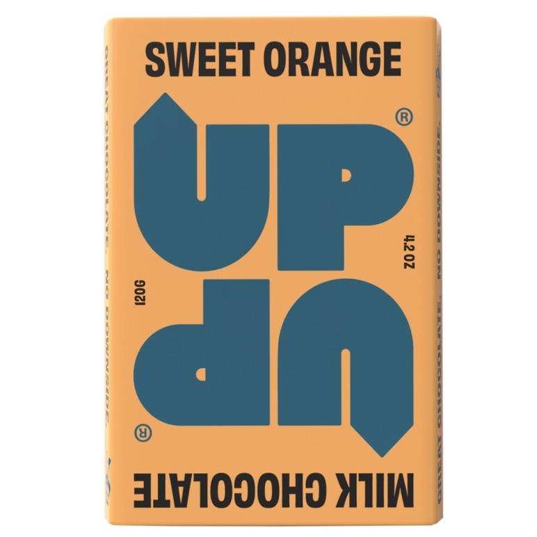 Sweet Orange Milk Chocolate Bar 120G/4.2oz