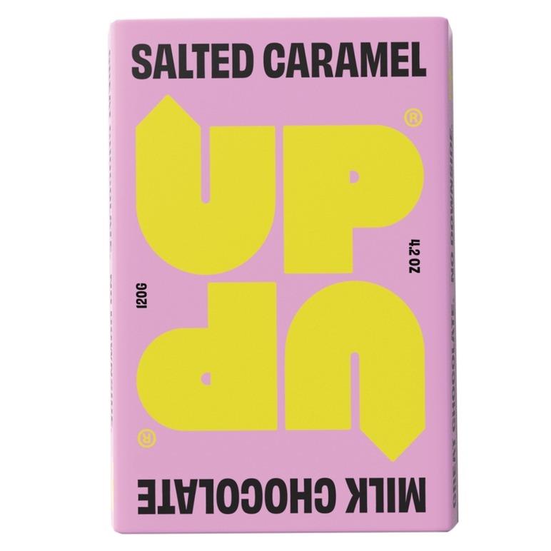 Salted Caramel Milk Chocolate Bar 120G/4.2oz
