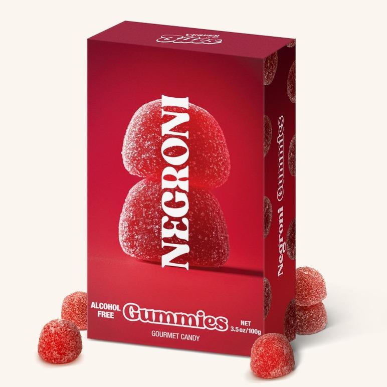 Negroni Gummies — Alcohol-Free