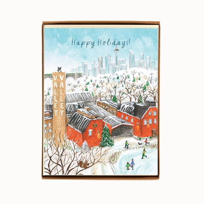 Don Valley Brickworks Holiday Greeting Card, Box of 8