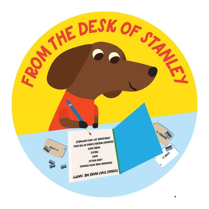 From the Desk of Stanley – 3" Vinyl Sticker