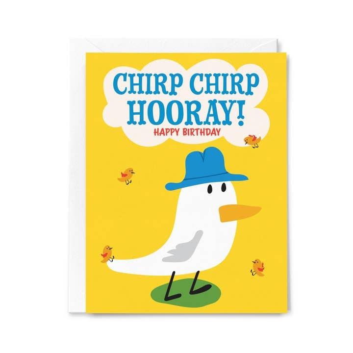 Chirp Chirp Hooray Birthday Card