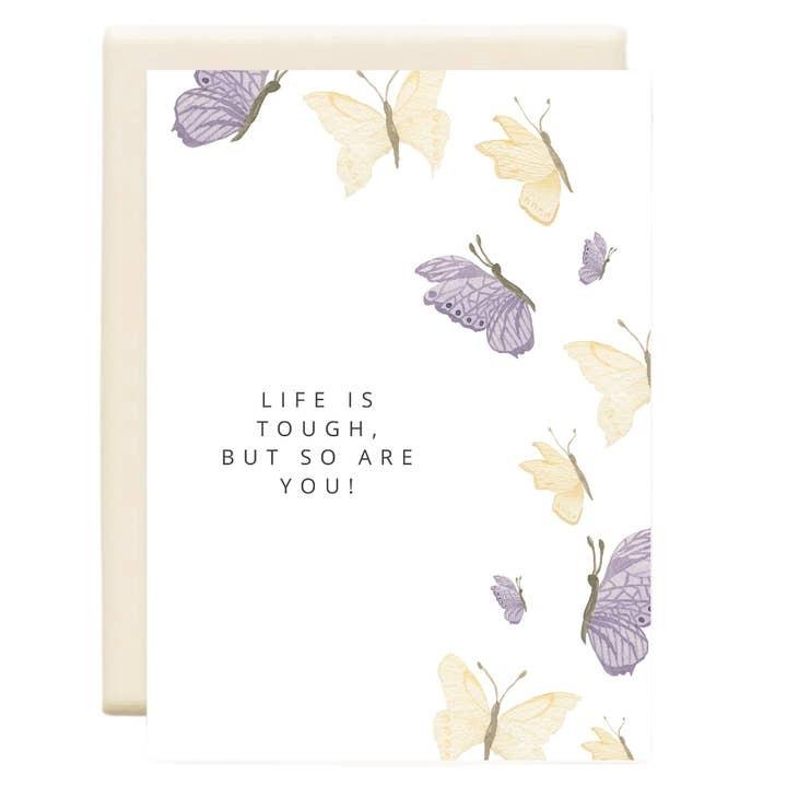 Life Is Tough Sympathy Card