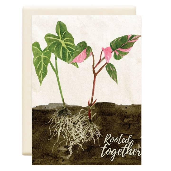 Rooted Together Greeting Card