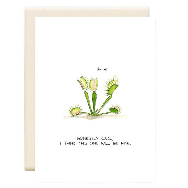 Venus Flytrap Greeting Card