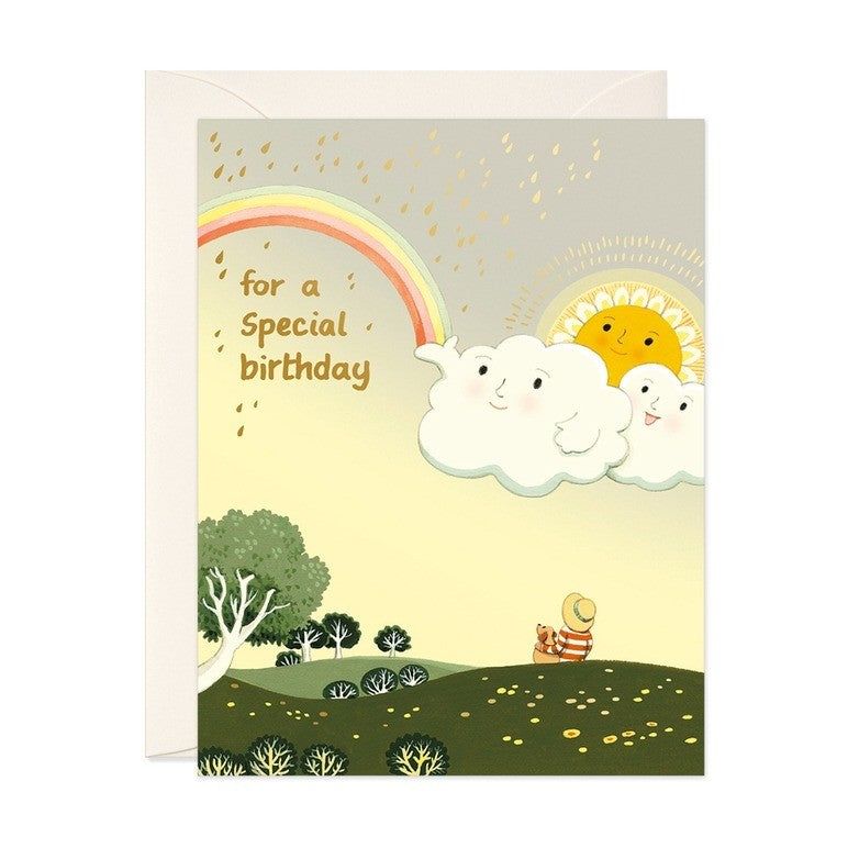 Joyful Sky Birthday Card