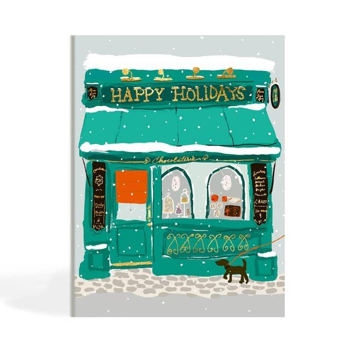 Paris Holiday Greeting Cards, Box of 15