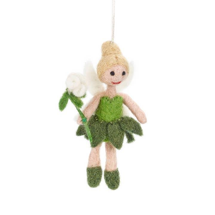 Handmade Trixy the Garden Fairy Ornament
