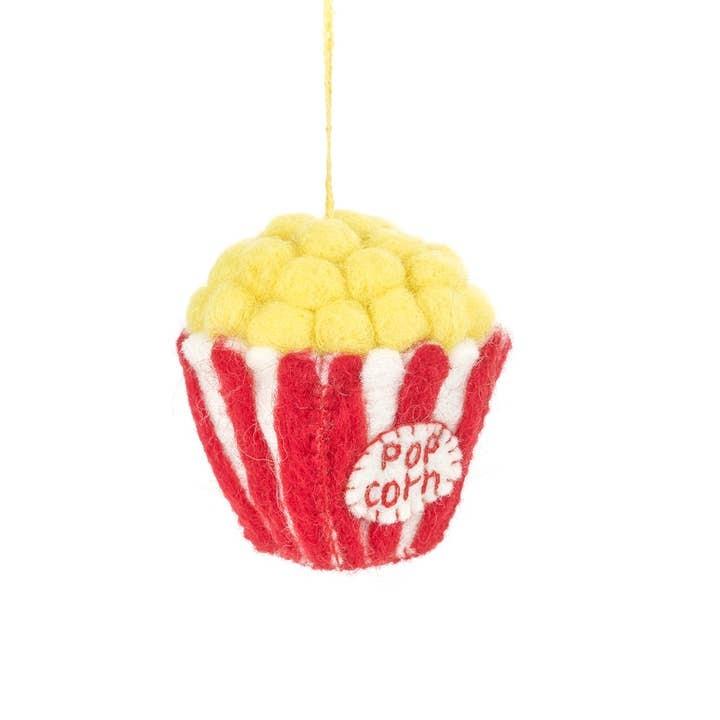 Handmade Poppin' Pop Corn Ornament