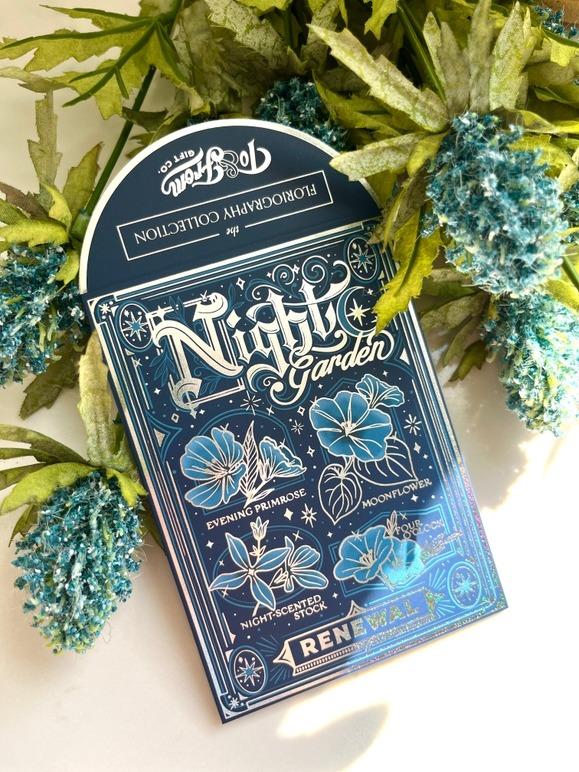 Night Garden (Renewal) - Floriography Seed Packet