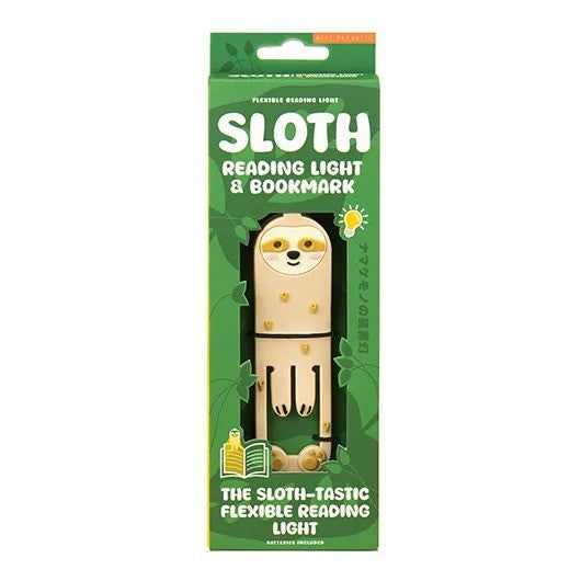 Sloth Reading Light &amp; Bookmark