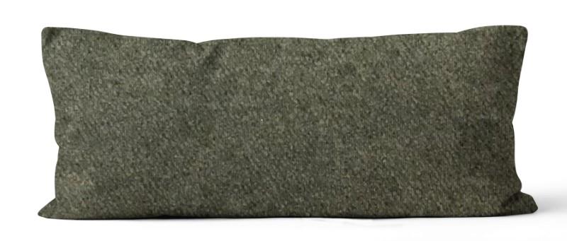 Movelvet Olive Indoor Toss Cushion, 10.5" x 22"