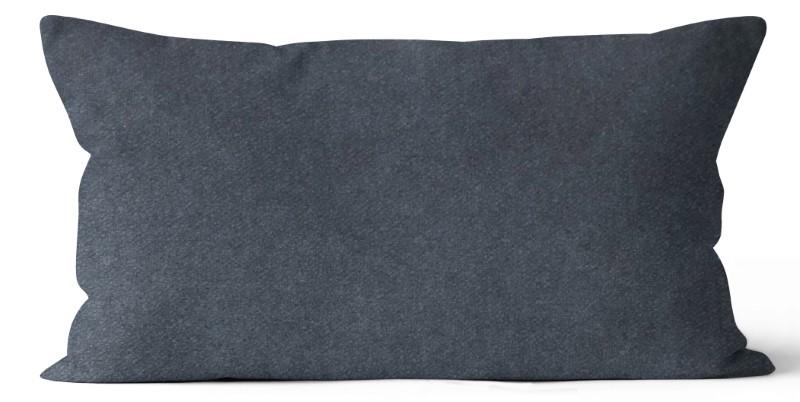 Movelvet Midnight Navy Indoor Toss Cushion, 10.5" x 22"