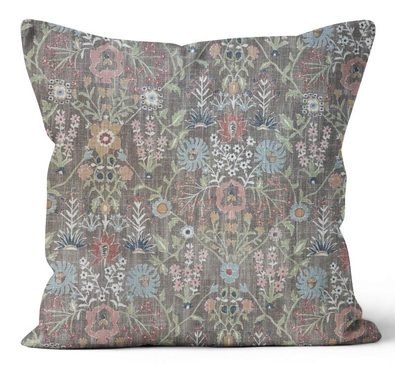 Sierra Taupe Indoor Toss Cushion, 20&quot;Sq