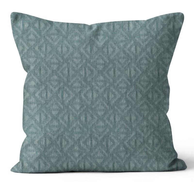 Saber Aqua Indoor Toss Cushion, 18&quot;Sq