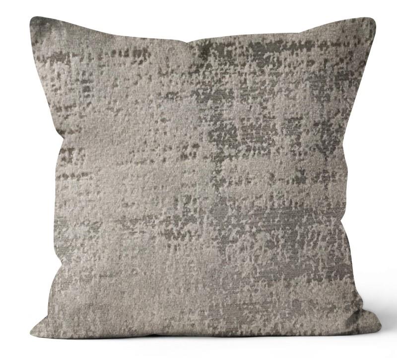 Fesco Ash Velvet Indoor Toss Cushion, 18&quot;Sq