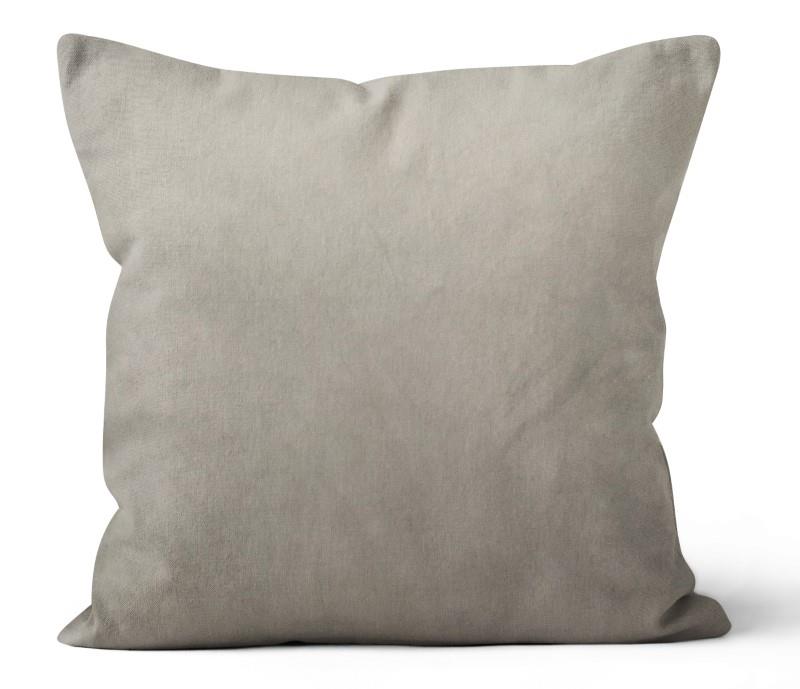 Como Ash Velvet Indoor Toss Cushion, 18"