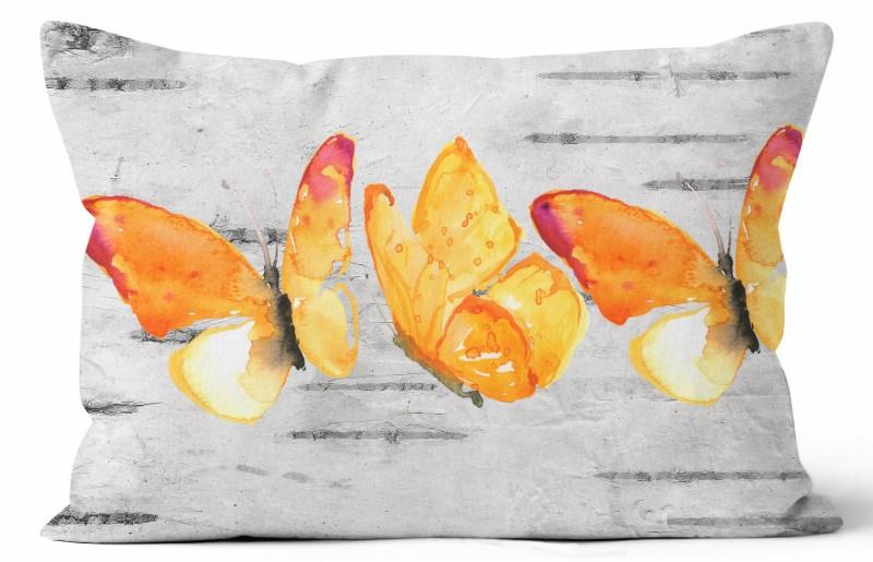 Sunset Butterflies Indoor Toss Cushion, 16" x 24"