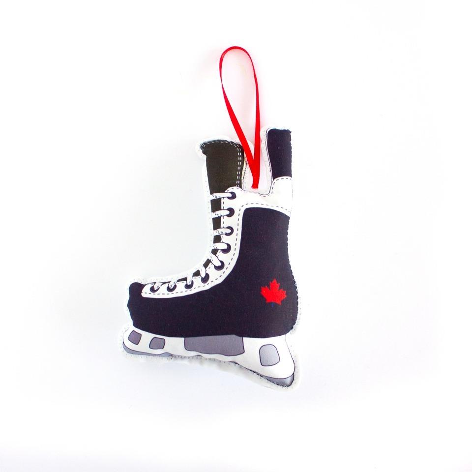 Hockey Skate Ornament