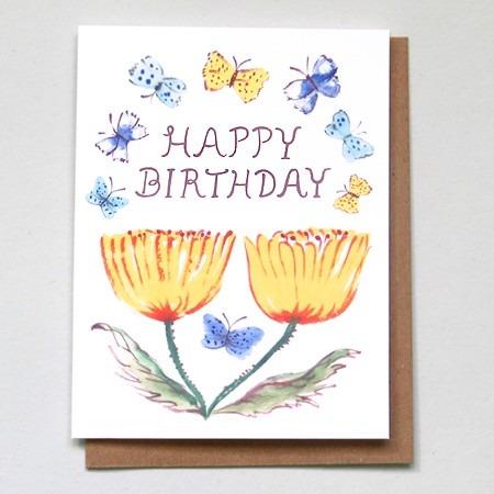 Butterfly Birthday Card