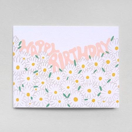 Daisy Birthday Card