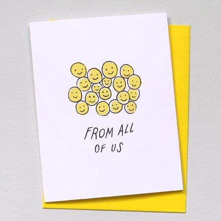 From All Of Us Greeting Card