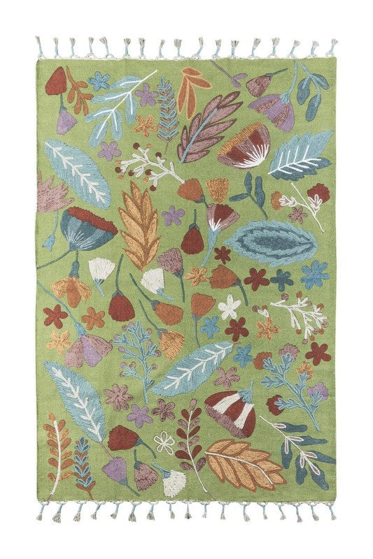 Tranquillo Green Botanic Twist 6' x 4' Carpet
