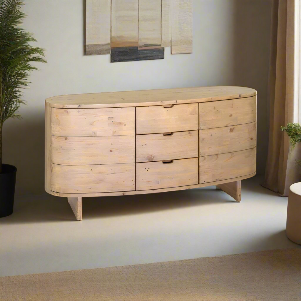 Bahama Sideboard - Sundried Wheat