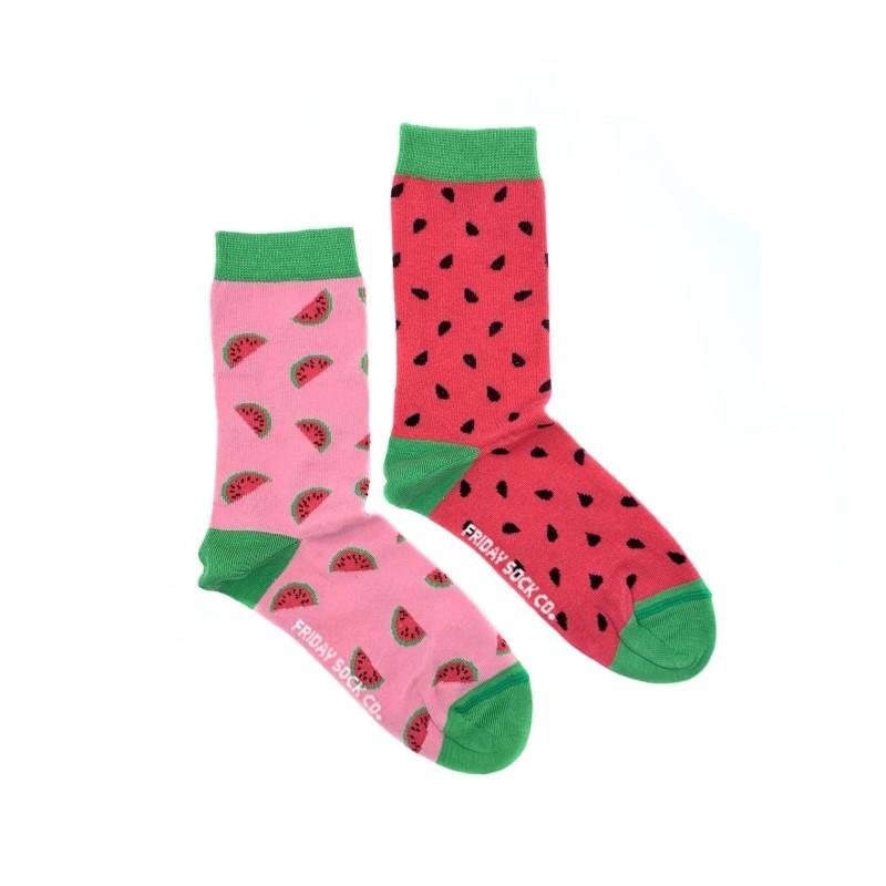 Inside Out Watermelon Socks - Sm