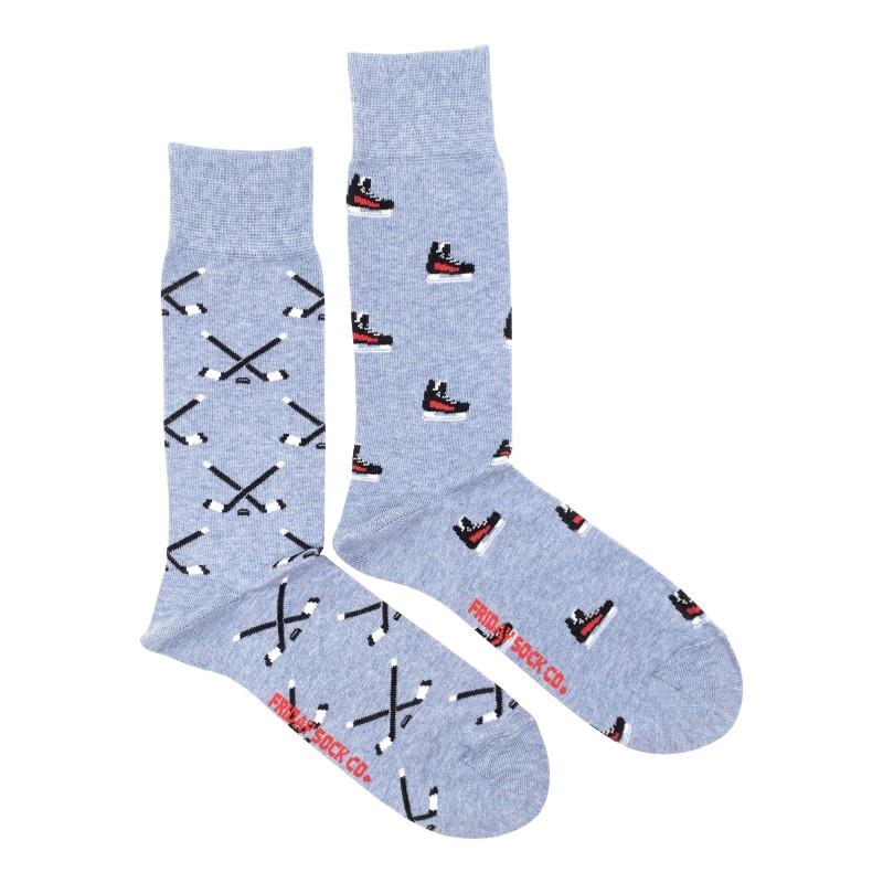 Hockey Skate & Hockey Stick Socks - Lg