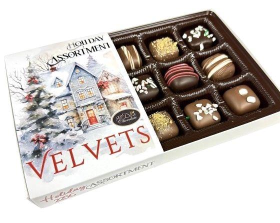Holiday Assortment Velvets - Milk Chocolates