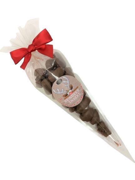 Reindeer Snacks - Chocolate Gummi Bears - 140g