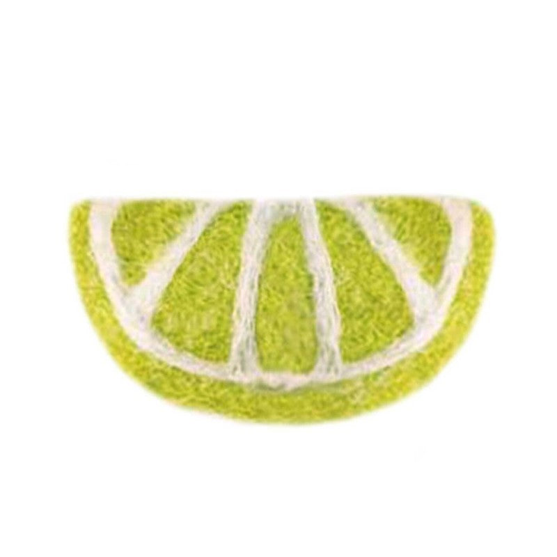 Felt Lime Wedge