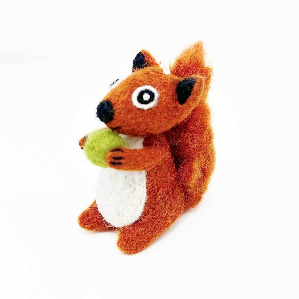 Red Squirrel With Acorn Ornament