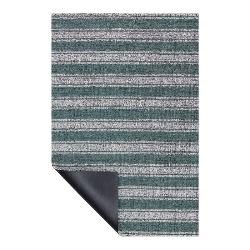 Chilewich Boardwalk Stripe Shag Mat, Seaside