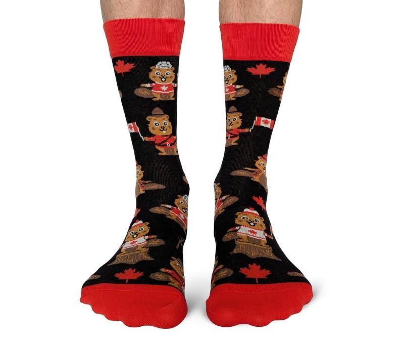 Chuck The Canuck Socks - Lg