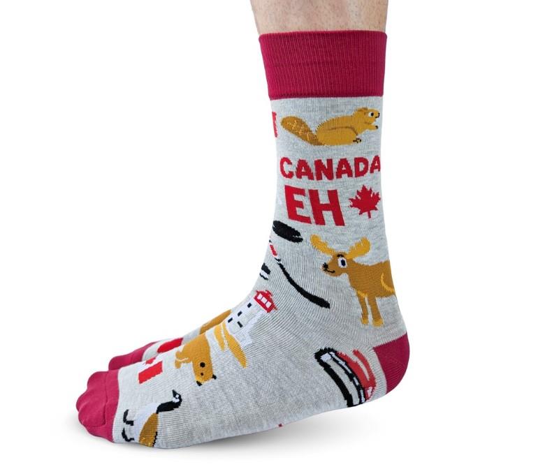 Canada Eh Socks - Lg