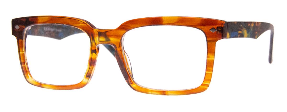 Best Regards Rust/Teal - Optical Quality Readers
