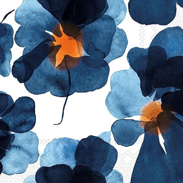 Valssi Blue Marimekko - Paper Napkins - Pack/20