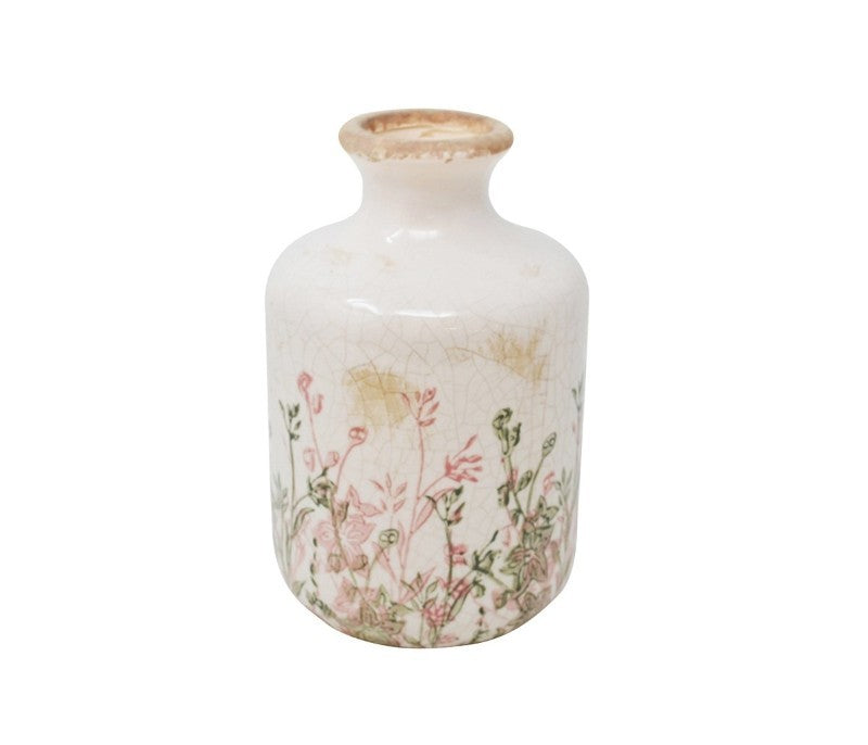 Antique Little Flowers Vase 17.5cm