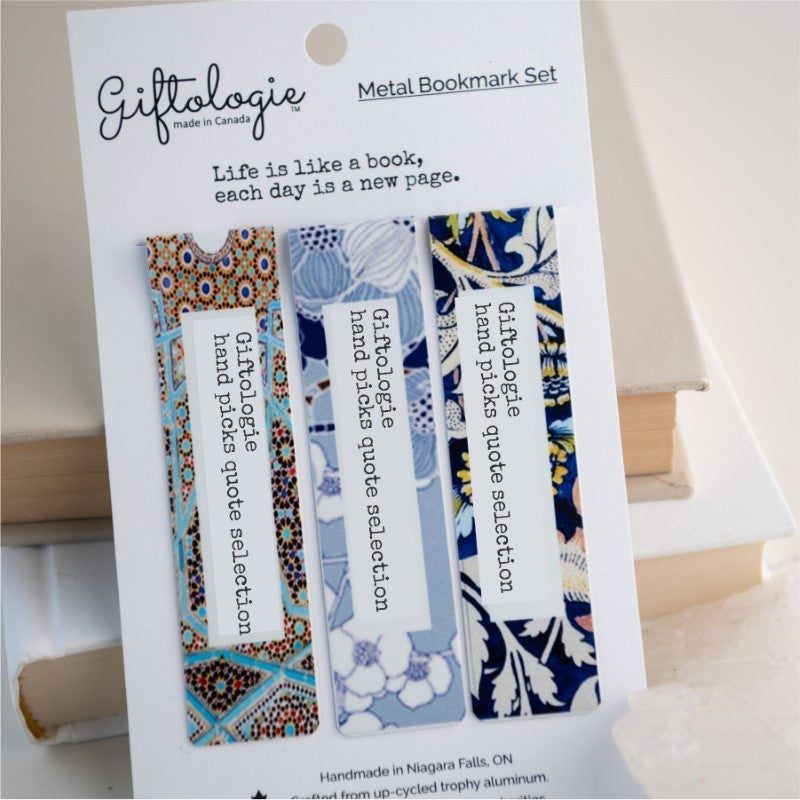 Eloise Bookworm - Metal Bookmark Set of 3