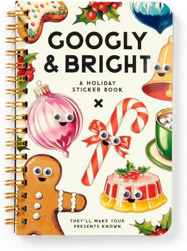 Googly & Bright Holiday Sticker Book