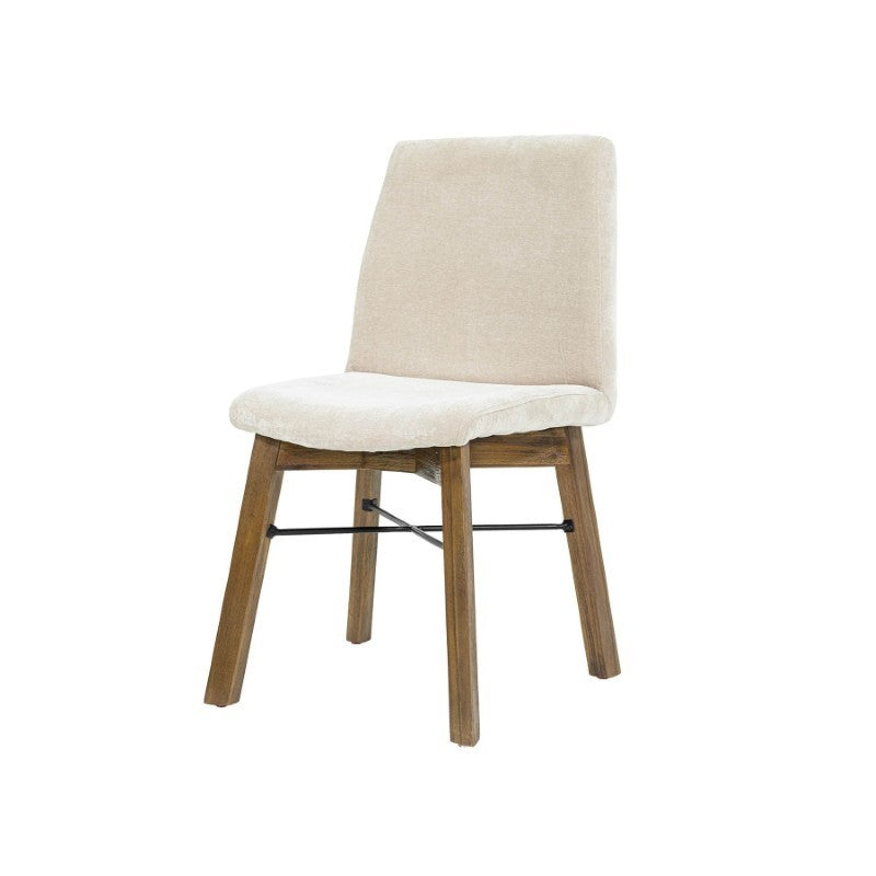 Gia Dining Chair - Warm Pecan - Sand