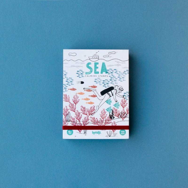 Sea Stamps Set