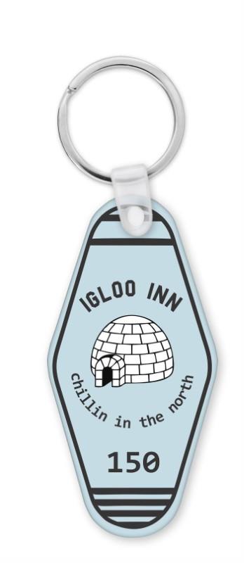 Igloo Inn Keychain