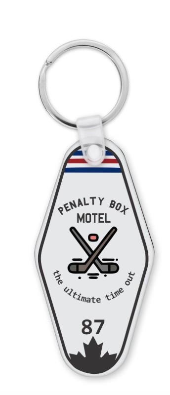 Penalty Box Motel Keychain