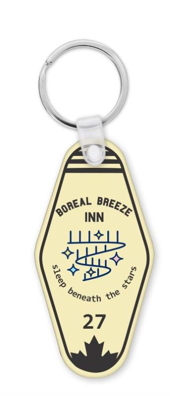 Boreal Breeze Inn Keychain