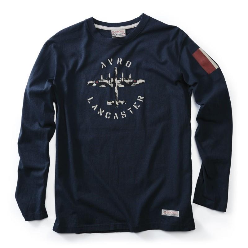 Avro Lancaster Long Sleeve T-Shirt, Navy
